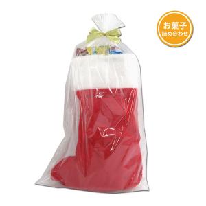 クリスマスブーツ お菓子 詰め合わせ 36cm  cr-boots-a サンタブーツ お菓子入り たっぷり 駄菓子 ギフト プレゼント 業務用  パーティ