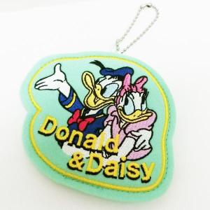 097378-16/ナカジマコーポレーション/【Disney】キャラクターワッペンバッジ（ドナルド＆デイジー）/マスコット/飾り/おもちゃ/玩具/チャーム/BAG/バッグ/目印｜noahs-ark