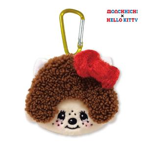 MKT-FP モンチッチ×ハローキティ フェイスポーチ monchhichi