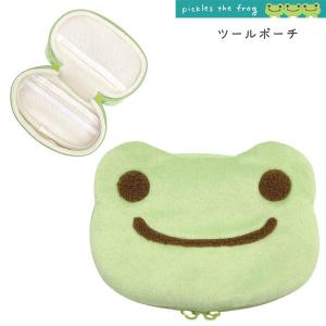 かえるのピクルス フェイス ツールポーチ 167828-22 ナカジマコーポレーション H11×W16×D5.5cm 予約2022年2月入荷予定