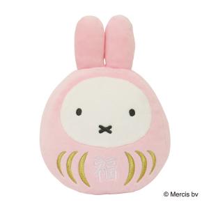 【お取り寄せ】603978 ブルーナ 福だるま さくら色 Sサイズ dick bruna ディックブルーナ miffy ぬいぐるみ キャラクター インテリア｜noahs-ark