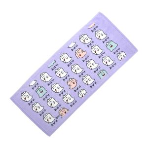 ネコポス便発送可】209746 おえかきさん フェイスタオル おしり