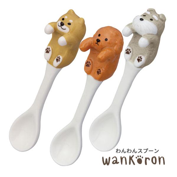 WA-2914-16 wankoron わんころん わんわんスプーン(シバ・トイプー・シュナウザー)...