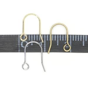 【メール便可】【1ペア】ピアスフック シンプル...の詳細画像2