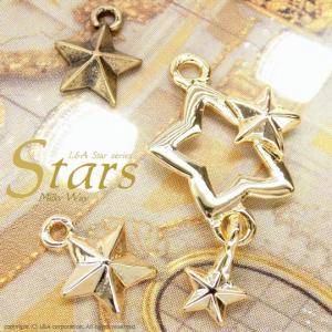 メール便可】【1個】スプーンのチャーム 60mm 金古美 ゴールド KC