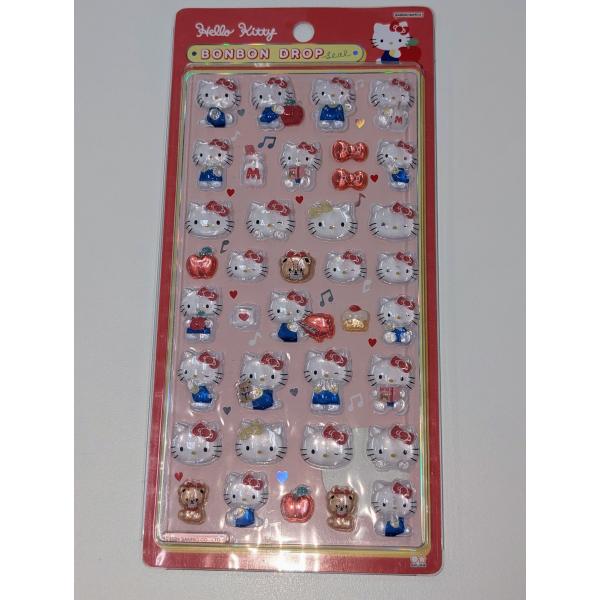 『新品』ボンボンドロップシール ハローキティA柄 [S8542775]
