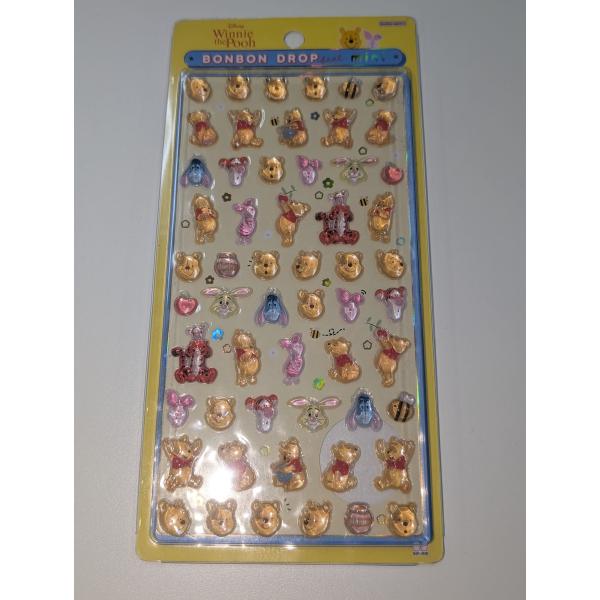 『新品』ボンボンドロップシールミニ くまのプーさん [S8814988]