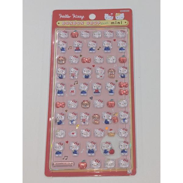 『新品』ボンボンドロップシールミニ ハローキティ レッド [S8815062]