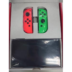 『中古』Nintendo Switch (有機ELモデル) ストア版 HEG-S-KAYAA ネオンレッド・ネオングリーン｜noahshoping