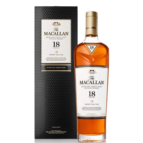 マッカラン 18年 シェリーオークカスク 2021 700ml 43％