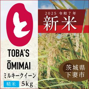 茨城県産にじのきらめき【精米 5kg】令和7年度＜新米＞送料無料♪鳥羽