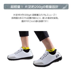 ゴルフシューズ スパイクレス 超軽量 片足約2...の詳細画像1