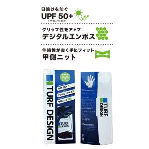 ターフ デザイン ゴルフグローブ 両手用 手袋...の詳細画像2