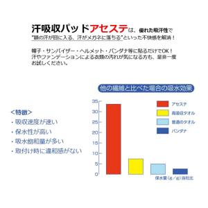 10+1パックおまけ(44枚入)「アセステ」汗...の詳細画像3