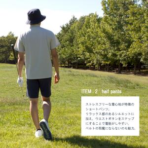 ゴルフ ハーフパンツ ゴルフウエア ボトムス ...の詳細画像2