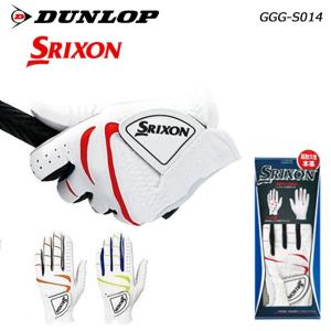 スリクソン グローブ 天然皮革　合成皮革 GGG-S014 SRIXON  山羊 左手用 メンズ ホワイト　ゴルフグローブ