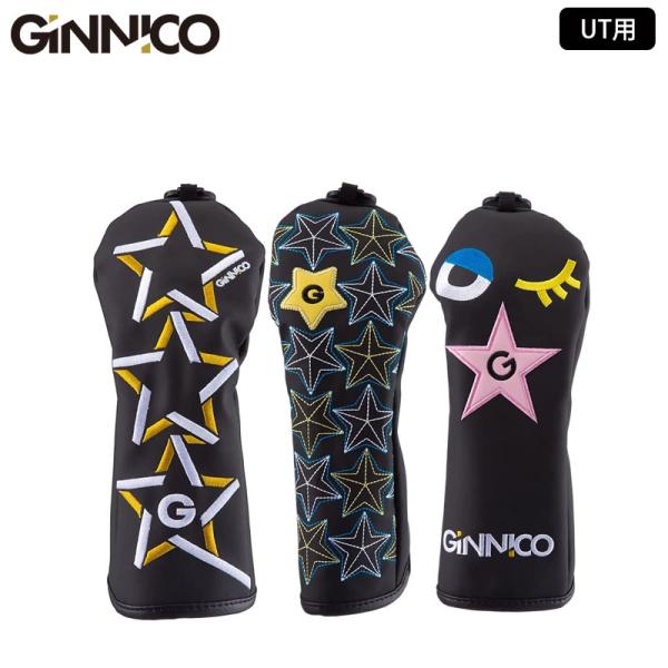 GINNICO ヘッドカバー ユーティリティ用 ジニコ UT イオンスポーツ ゴルフ カバー ナンバ...