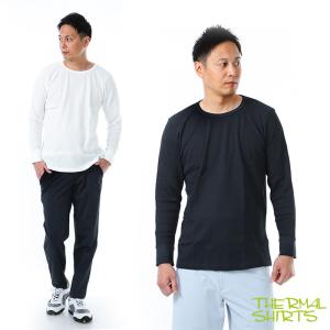 AKM ヘンリーネック ワッフル長袖カットソー M 定価36,300円 ARCADE 選べる襟首 tシャツ 長袖 メンズ ロンT カットソー