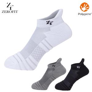 ZEROFIT ゼロフィットソックス ショート 2023 スポーツソックス 男女兼用 メンズ レディース ゴルフ 靴下ブラック グレー ホワイト ゼロフィット イオンスポーツ｜ノーブルゴルフ