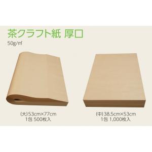 花の包装紙【茶クラフト紙】50ｇ/ｍ2厚口　お花包装最適クラフト　フラワー　ギフト　花束　ラッピングペーパー　｜noblu-tool-mg