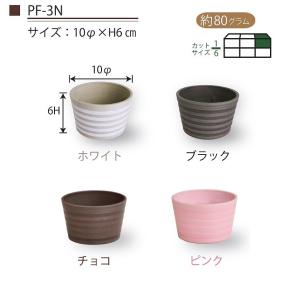20個入【ピエフ】PF-4N 直径12cm×高さ7cmプラスチックベース /花器 花