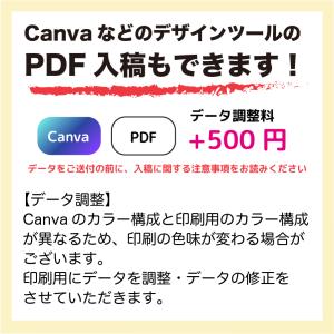 手書きメモもCanvaも対応/1枚から作れるフ...の詳細画像3