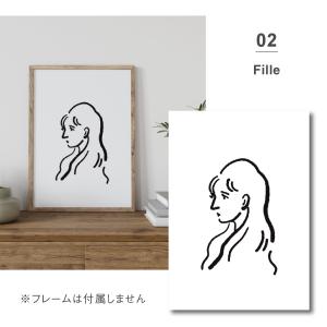 お得な3枚セット A4サイズ インテリア アー...の詳細画像3