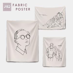 ファブリック ポスター 布 タペストリー S M L サイズが選べる 日本製 おしゃれ 韓国 インテリア 雑貨 インスタ映え シンプル イラスト おうち時間 Cloth Poster Soyumoa ソユモア 通販 Yahoo ショッピング