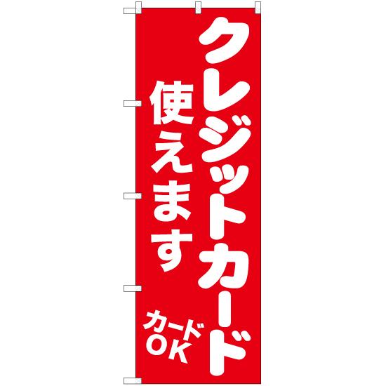 のぼり旗 2枚セット クレジットカード使えます AKB-1057