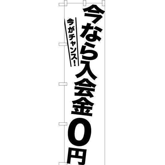 のぼり旗 2枚セット 今なら入会金0円 SKES-1209