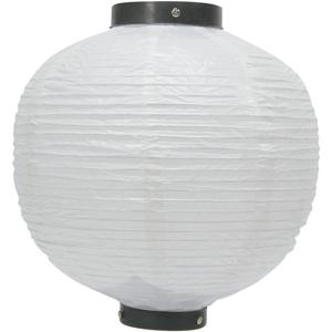 提灯 ちょうちん 弓張提灯 無地 時代劇 舞台小道具 白 : ODORI Company