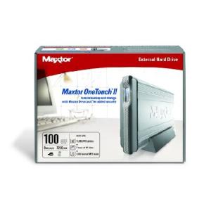 Maxtor One Touch II 100 GB USB 2.0 External Hard Drive (E01E100)｜nobuimport