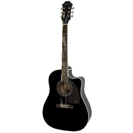 Epiphone AJ-220SCE EB(エボニー) エレアコギター (エピフォン)