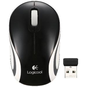 Logicool ロジクール ワイヤレス ミニマウス ブラック M187BK マウス、トラックボール本体の商品画像