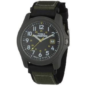 Timex T42571 Expedition Camper Nylon Performance Strap QuickDate｜nobuimport