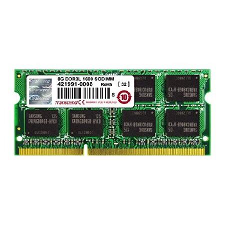 Transcend ノートPC用メモリ PC3L-12800 DDR3L 1600 8GB 1.35...