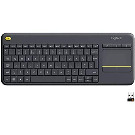 Logitech - Keyboard with Touchpad Logitech K400 Pl...