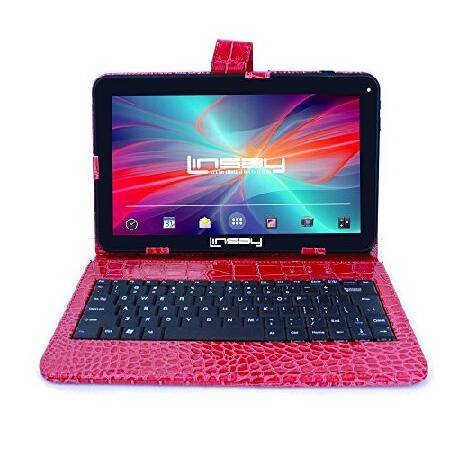 LINSAY 10.1&quot; Quad Core 2GB RAM 32GB Android 11 Tab...