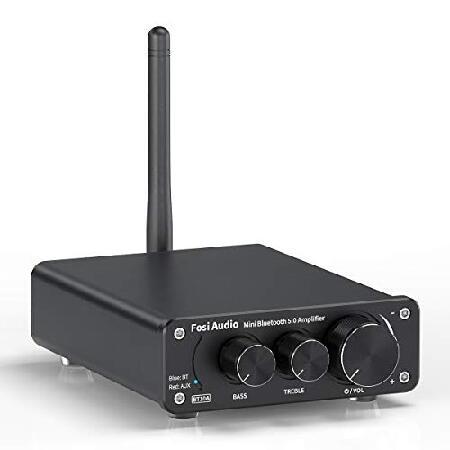 Fosi Audio BT10A Bluetooth 5.0 アンプ ステレオアンプ 50W x2 ...