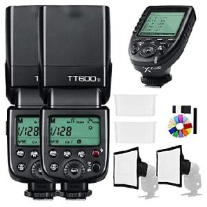 Godox 2X TT600S 2.4G HSS Thinklite Camer Flash Spe...