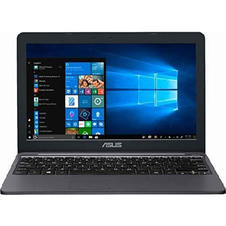 Asus Vivobook E203MA薄型軽量11.6インチHDラップトップ、Intel Cele...