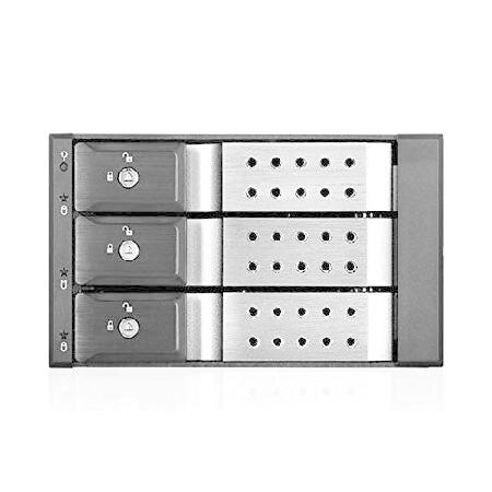 ISTAR BPN-DE230HD-SILVER Trayless 2X 5.25 to 3X 3....