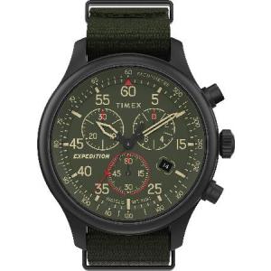 Timex Expedition Men&apos;s 43 mm Chronograph Watch, Bl...