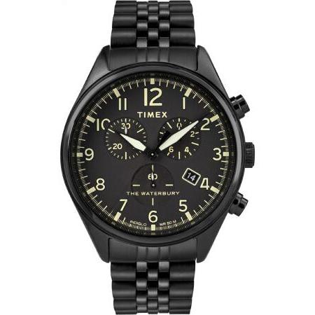 【TIMEX タイメックス】TW2R88600 腕時計 Waterbury ブラック ビジネス カジ...