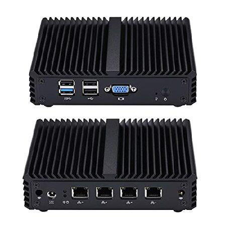 Qotom 4 LAN Mini PC Q190G4N with 4GB RAM 32GB SSD,...