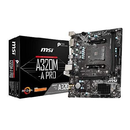 MSI ProSeries AMD A320 第1、第2、第3世代Ryzen準拠 AM4 DDR4 ...