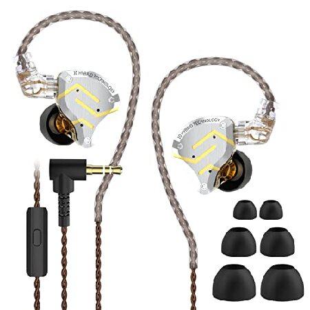 KZ ZS10 Pro Wired Earbuds in Ear Headphones, 4BA+1...