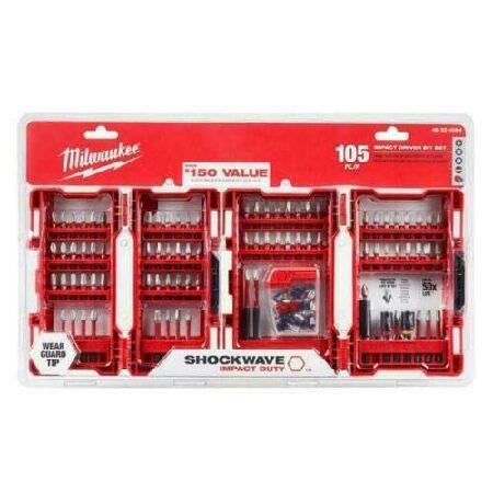 Milwaukee 48-32-4084 ショックウェーブ インパクトデューティー スチール ドライ...