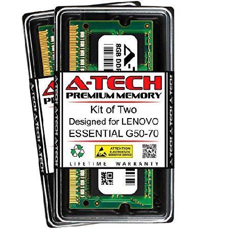 A-Tech 16GB (2 x 8GB) RAM Lenovo Essential G50-70用...