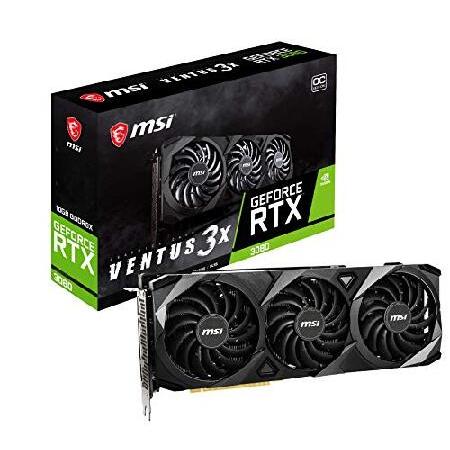 MSI GeForce RTX 3080 VENTUS 3X 10G OC グラフィックスボード V...